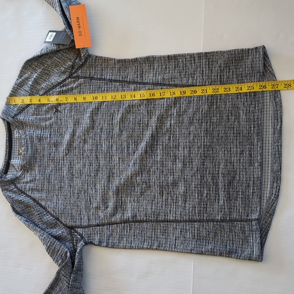 NWT Old Navy Active Breathability Go-Warm Thermal Top S Black Gray - Picture 15 of 15